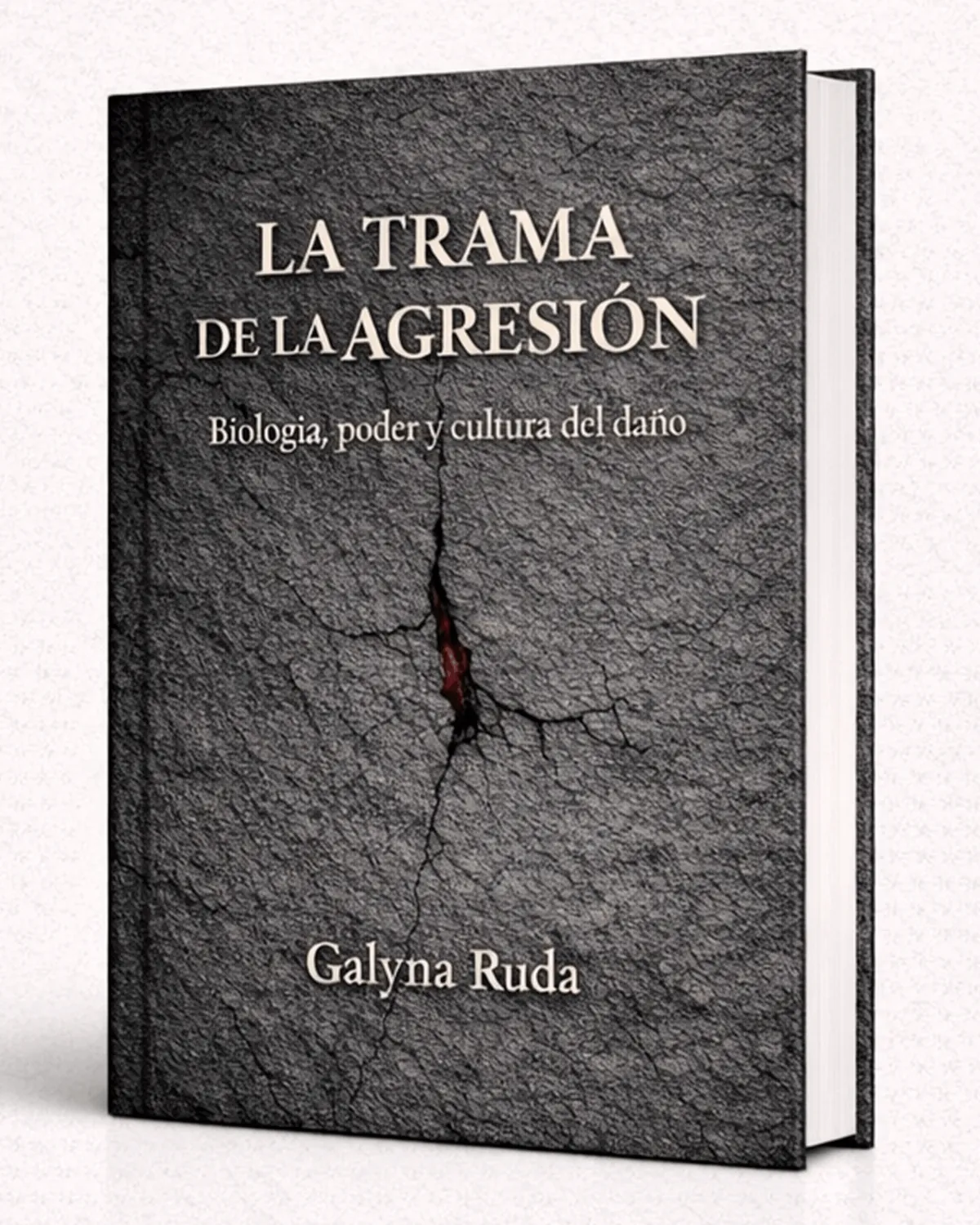 Portada de La trama de la agresión, libro de Galyna Ruda